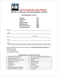 HMAP Membership Form
